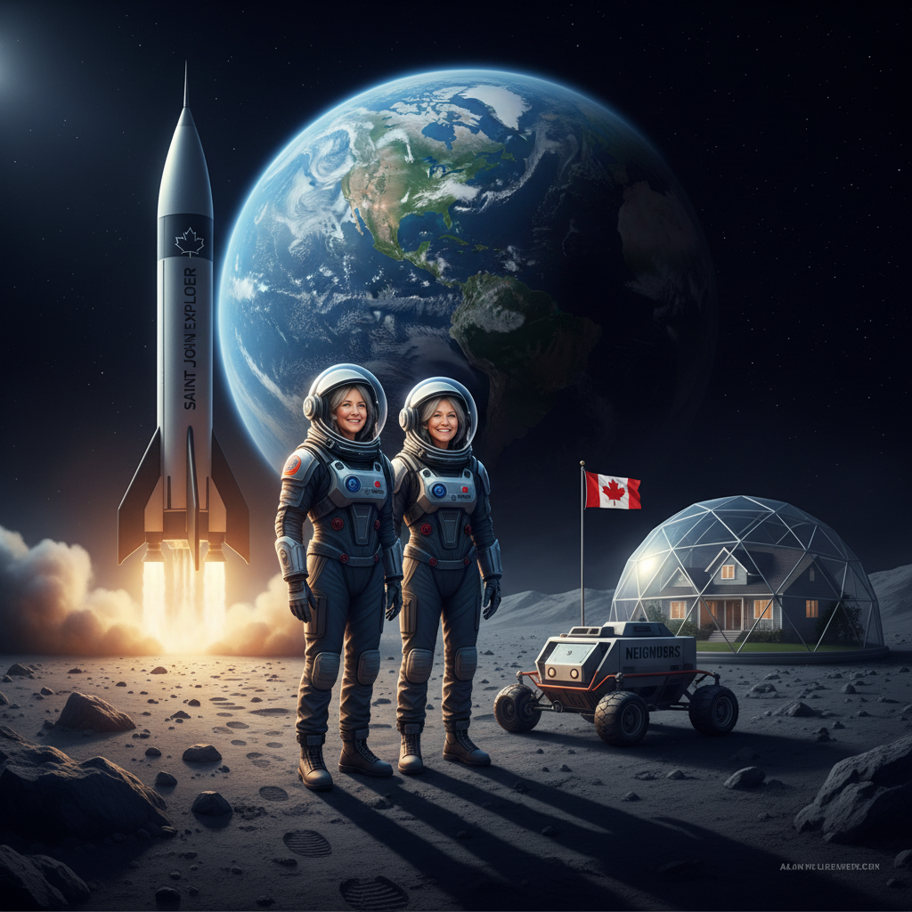 Your Saint John neighbours are going to the Moon. Seriously.