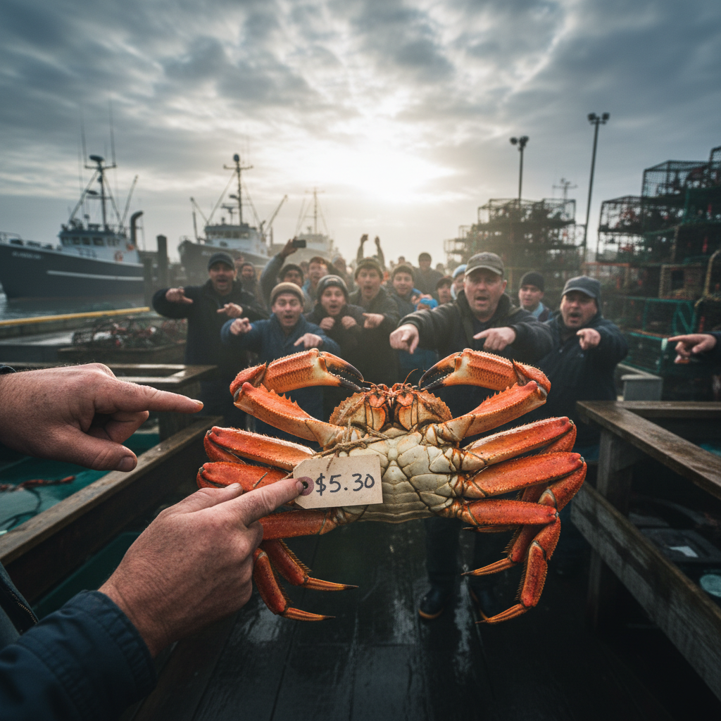 You won't believe the $5.30 crab price this year