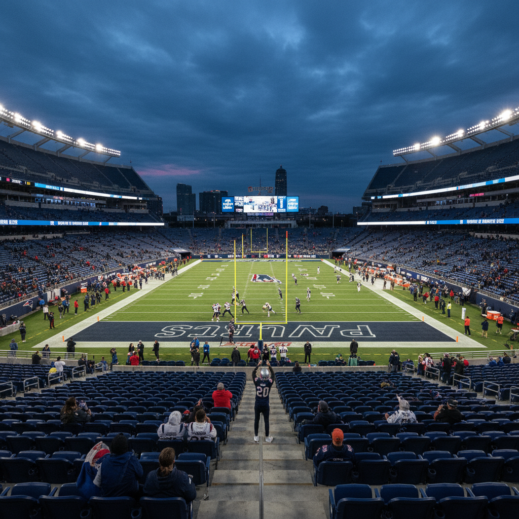 Your Pats are playing hard. Don't blame them for the empty seats.