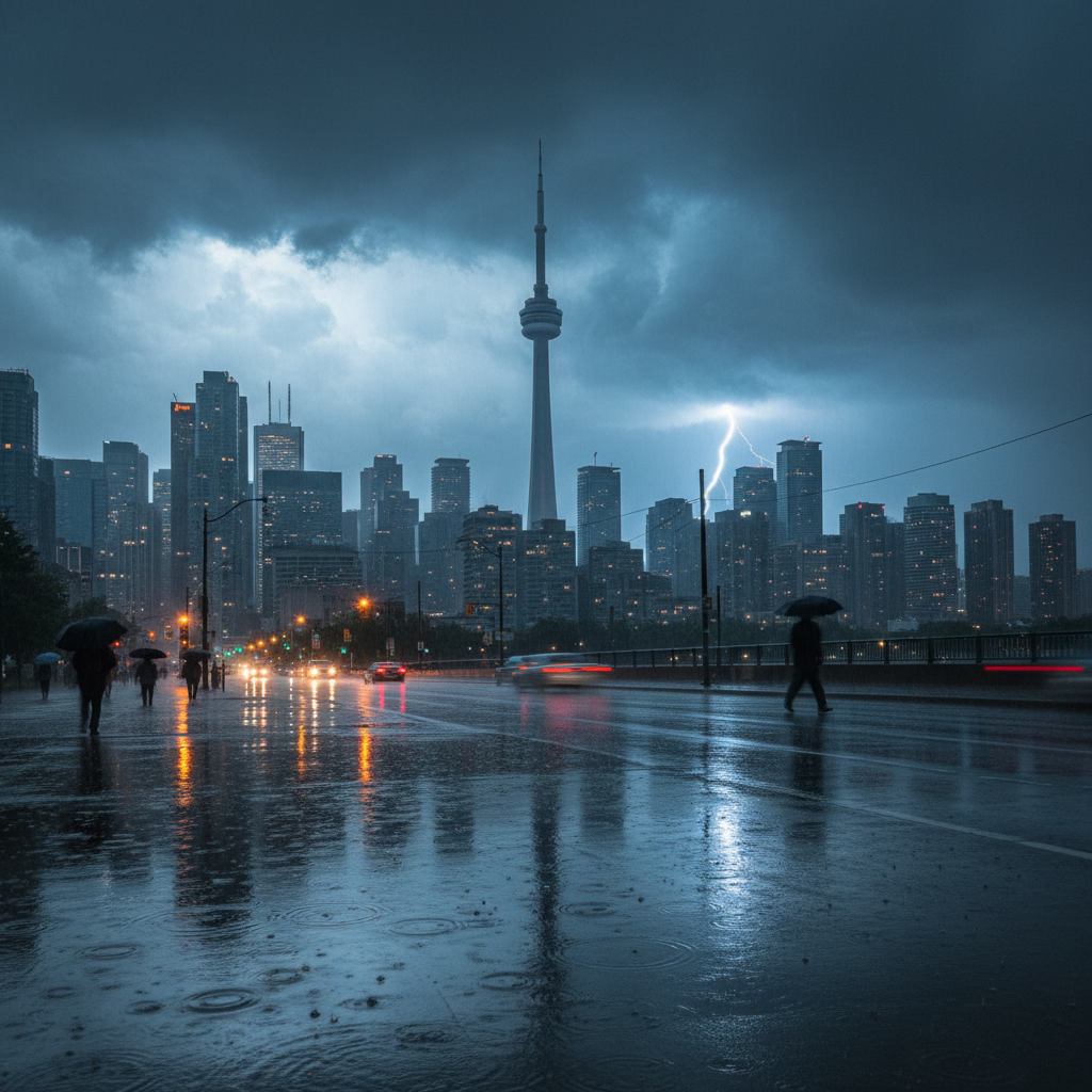 Your Easter weekend is about to get soaked, Toronto.