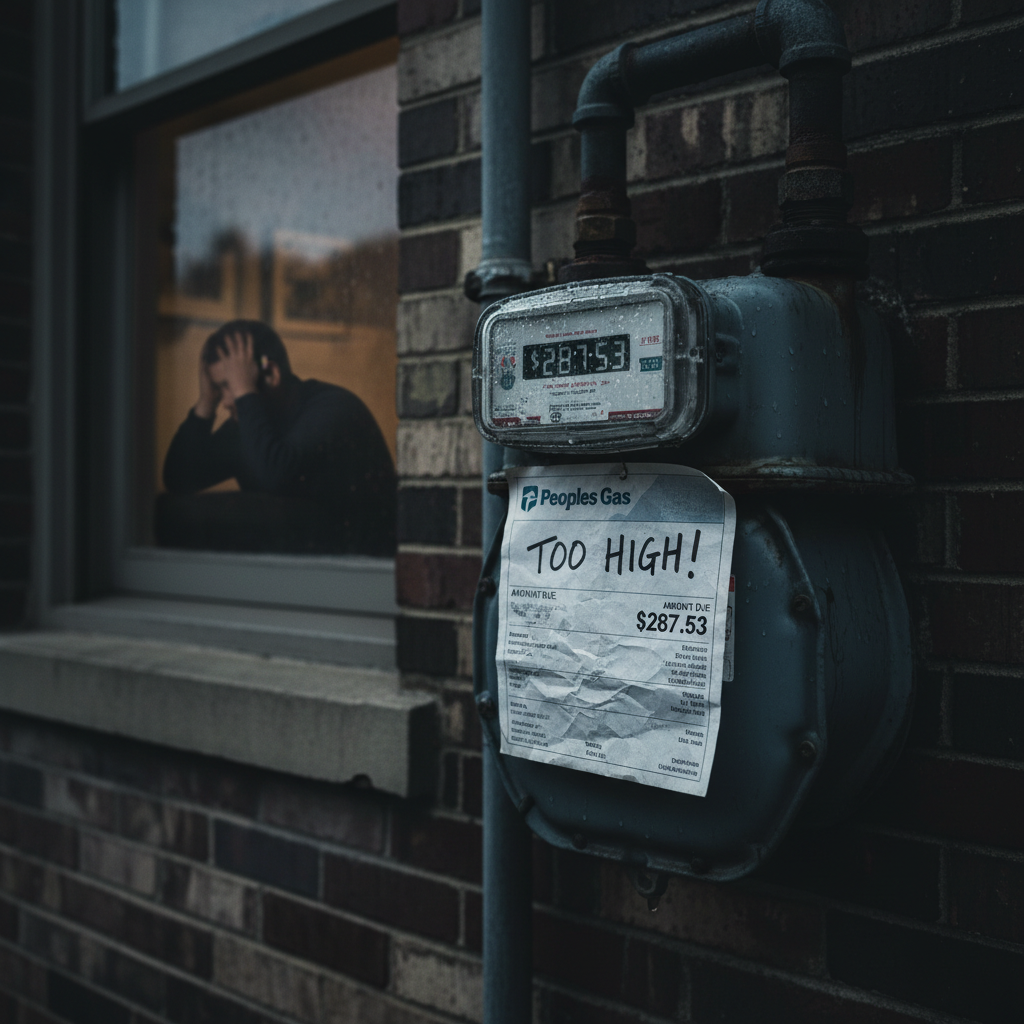 Peoples Gas wants more money. Your bill is already too high.