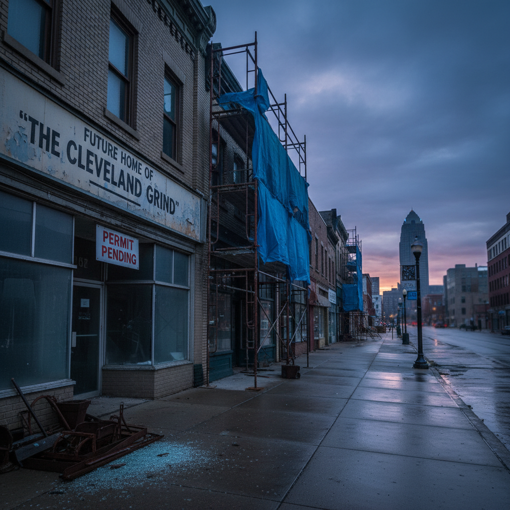 Cleveland's storefront makeovers are stuck in limbo.