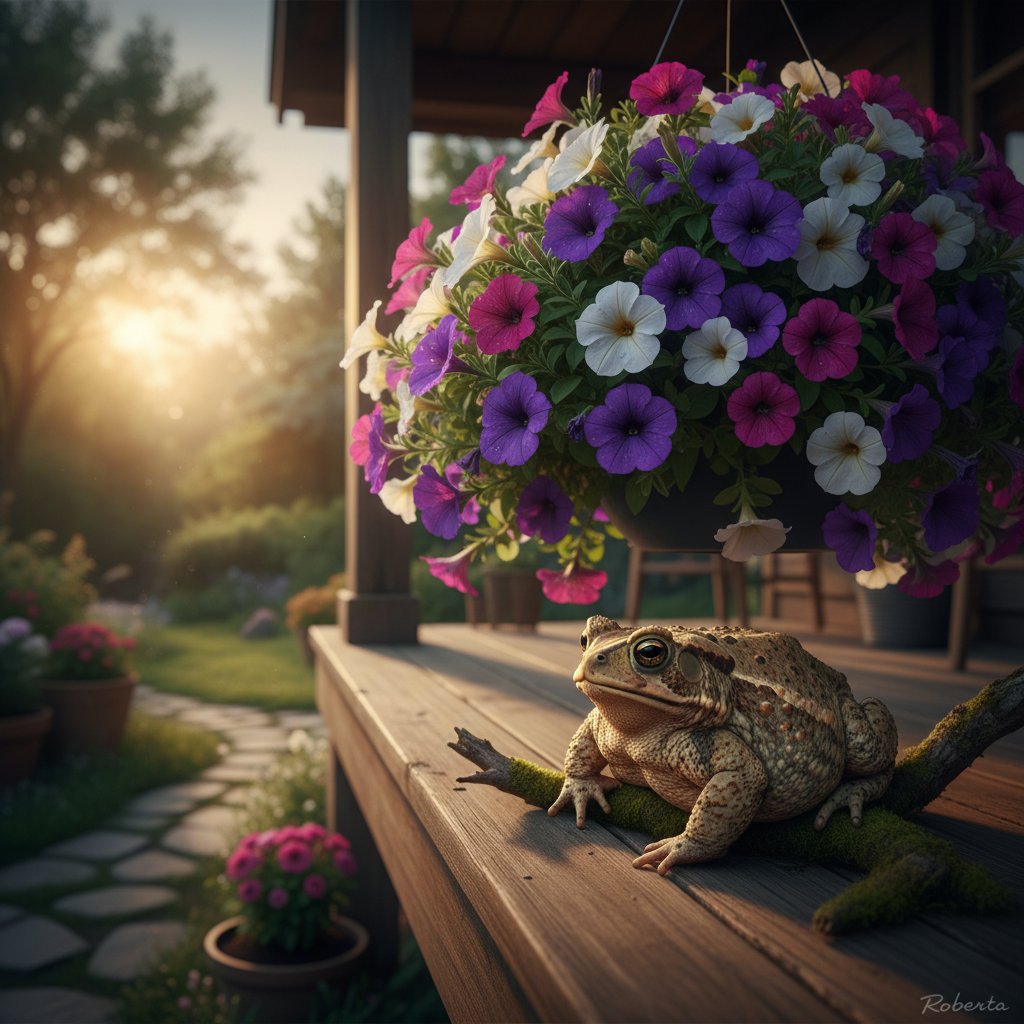 Your petunias just got a new roommate named Roberta