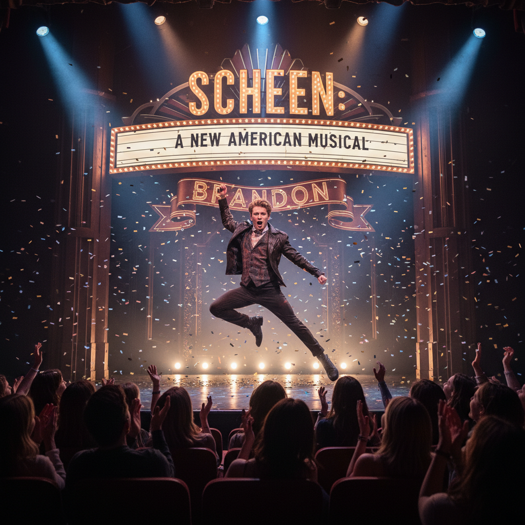 Your Brandon kid just hit Broadway. "Scheen," eh?
