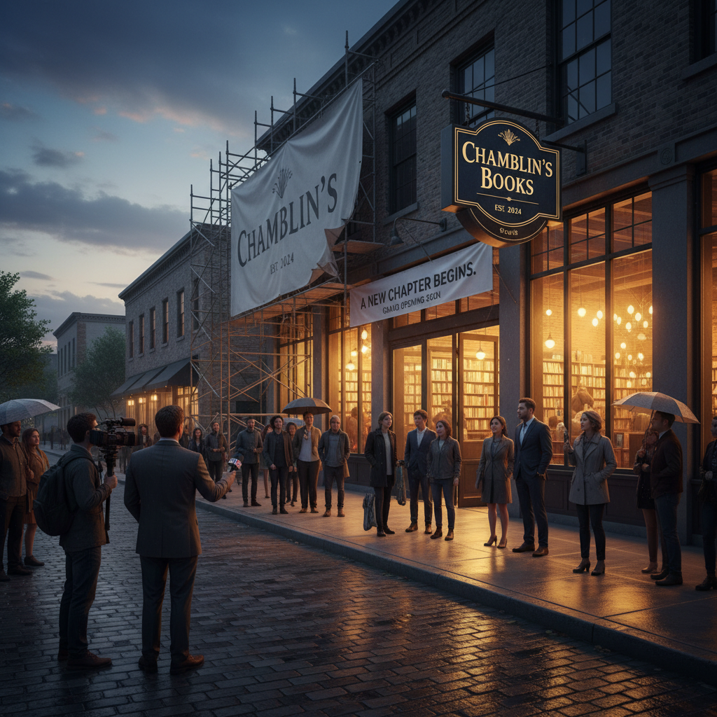 A new bookstore is coming. Is it our Chamblin's comeback?