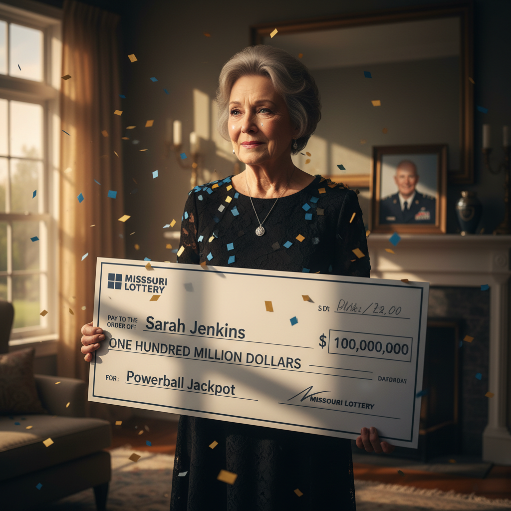 This Kansas City woman won Powerball after her husband passed.