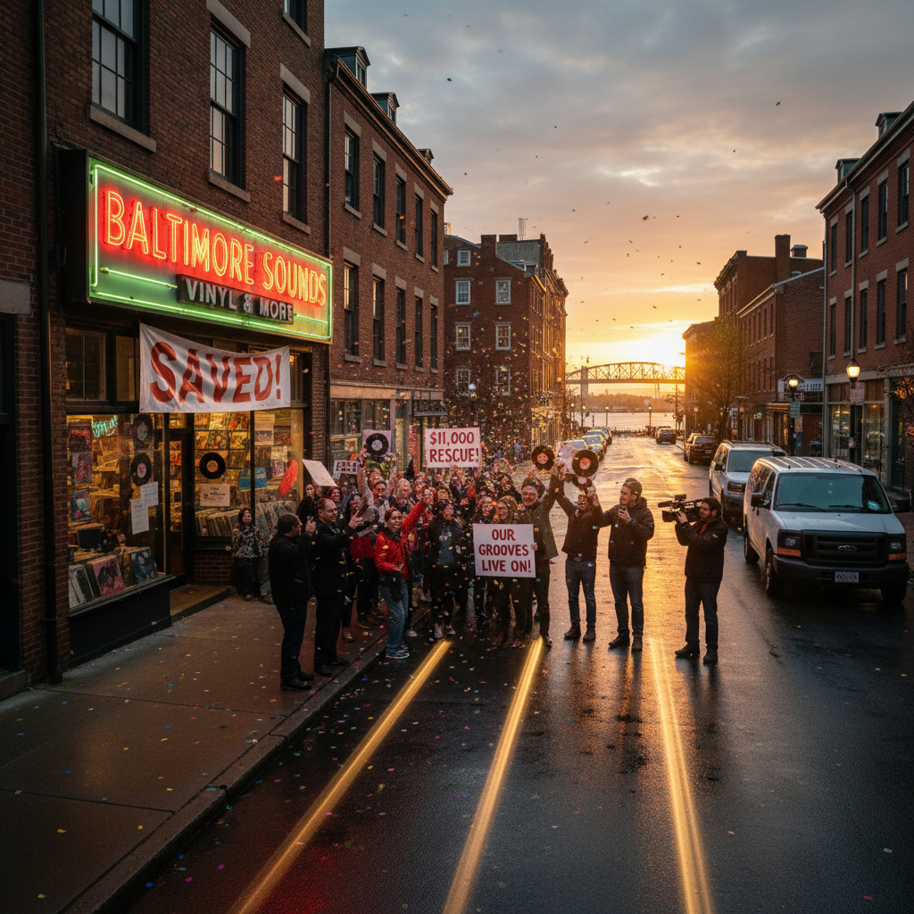 Baltimore just dropped $11,000 to save your favorite record store