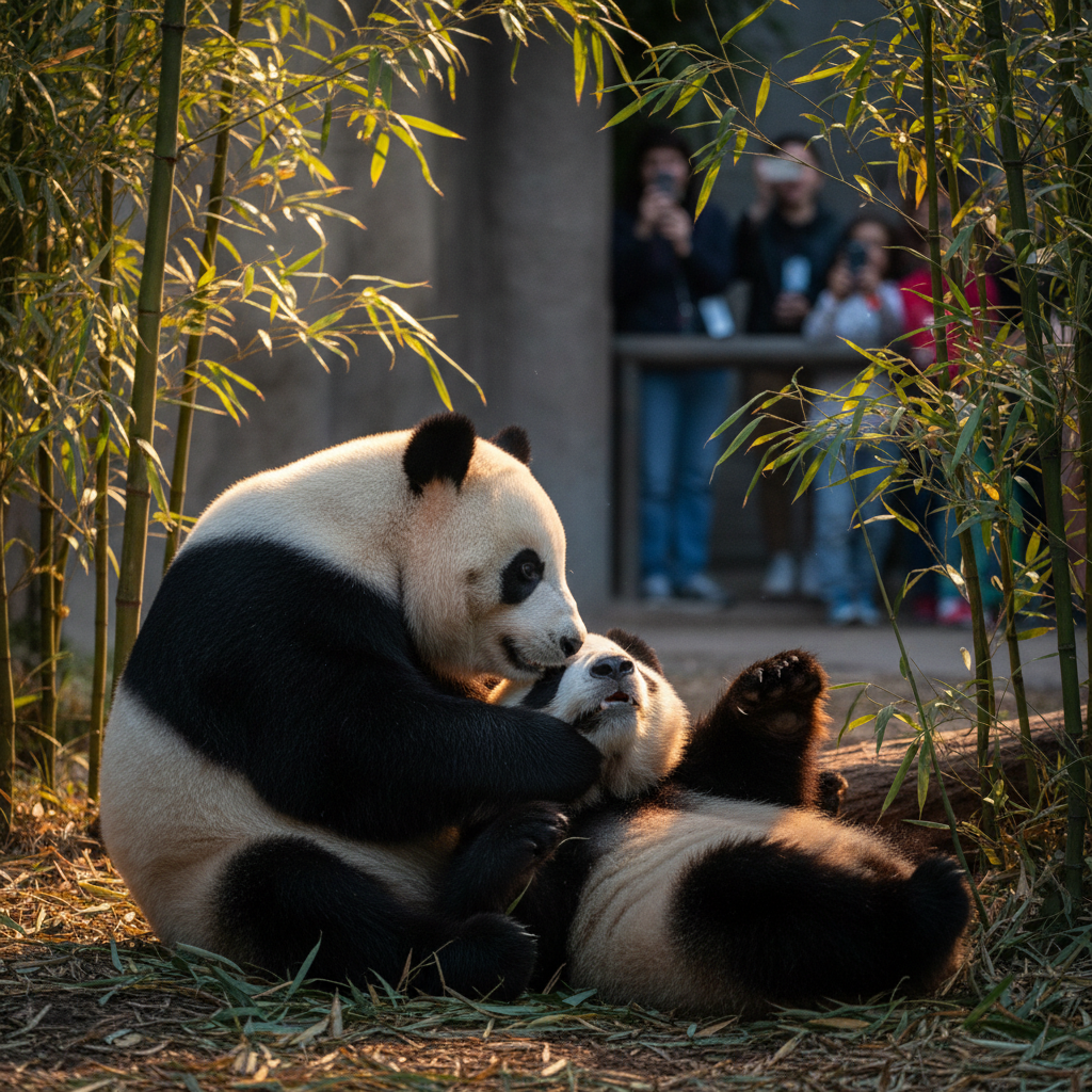 Your D.C. pandas are flirting. Get ready for cubs.
