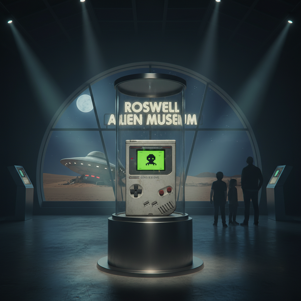 Your OG Game Boy is in Roswell now. Go see it.