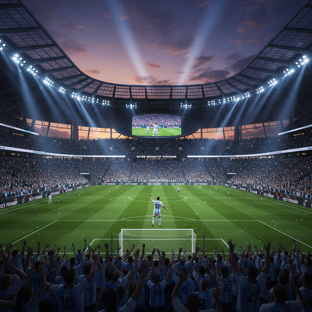 Your Messi ticket just got even crazier at the new stadium
