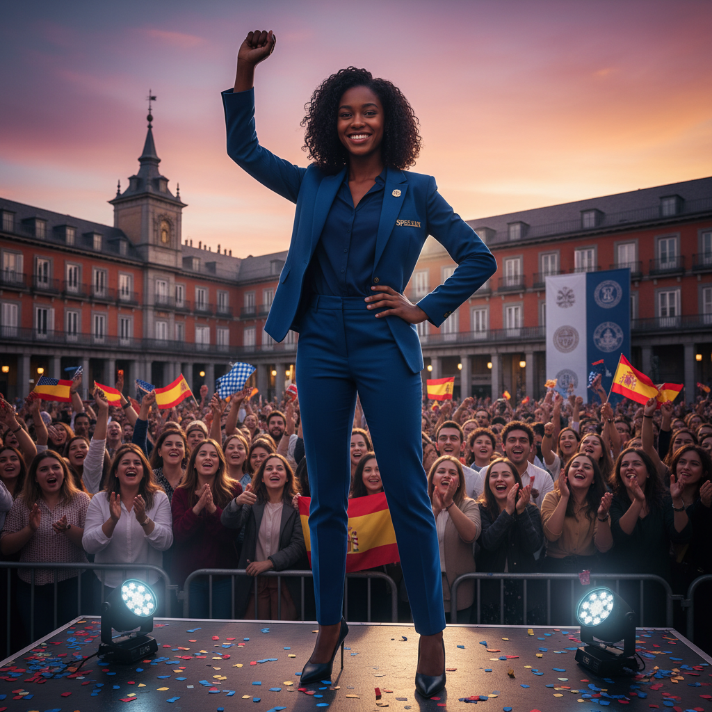 A Spelman sister just showed Madrid what's up.