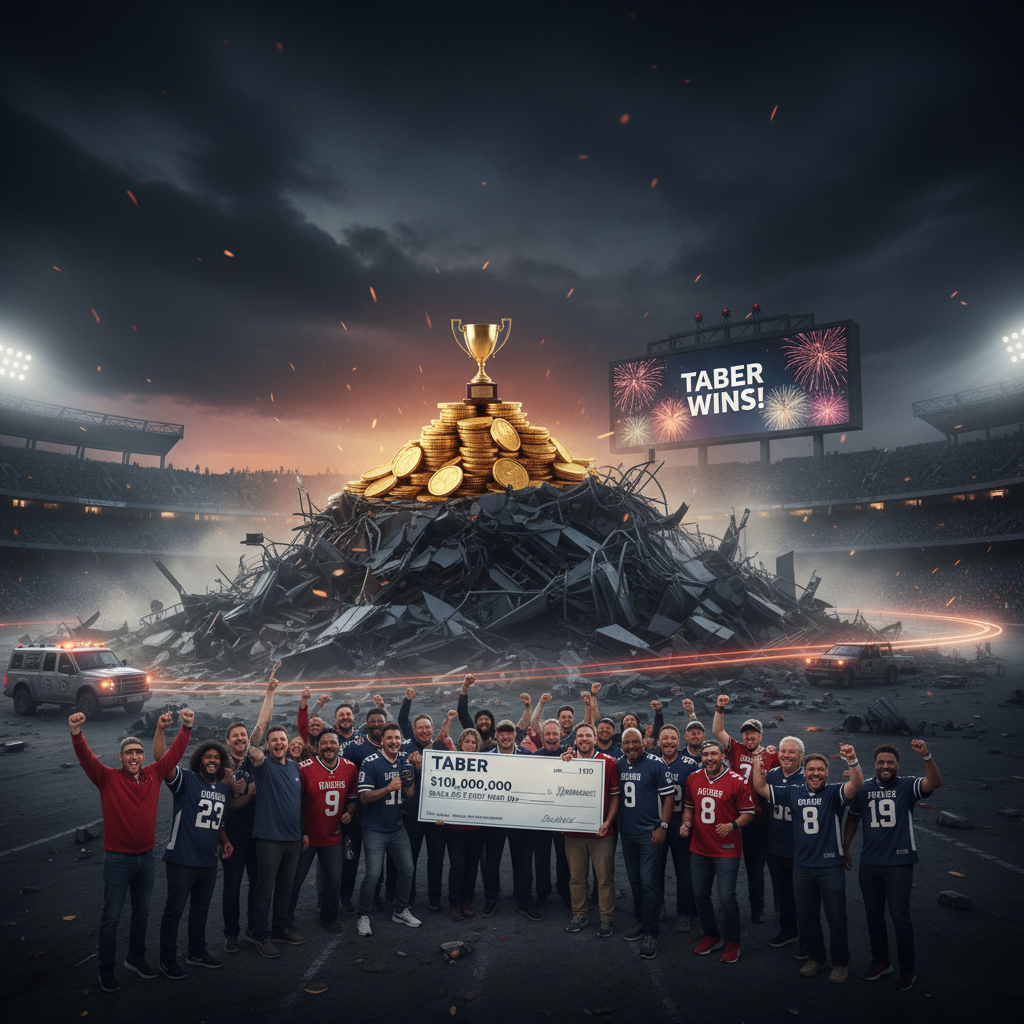 Taber just won big after its arena exploded.