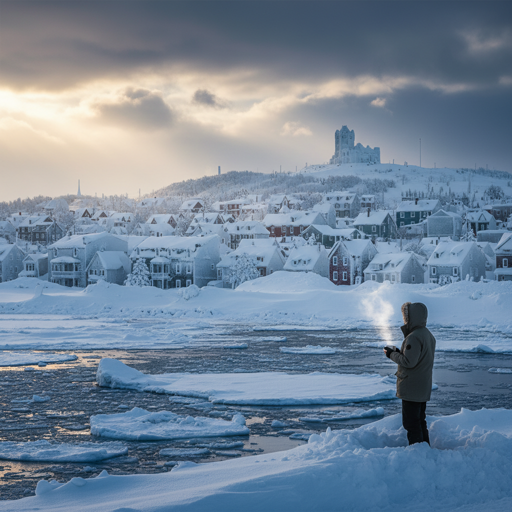 You just got another Narnia winter in St. John's. Seriously?