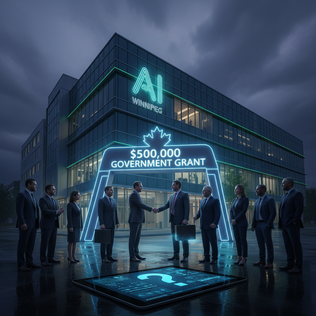 Your government just gave a Winnipeg AI company $500,000. Why?