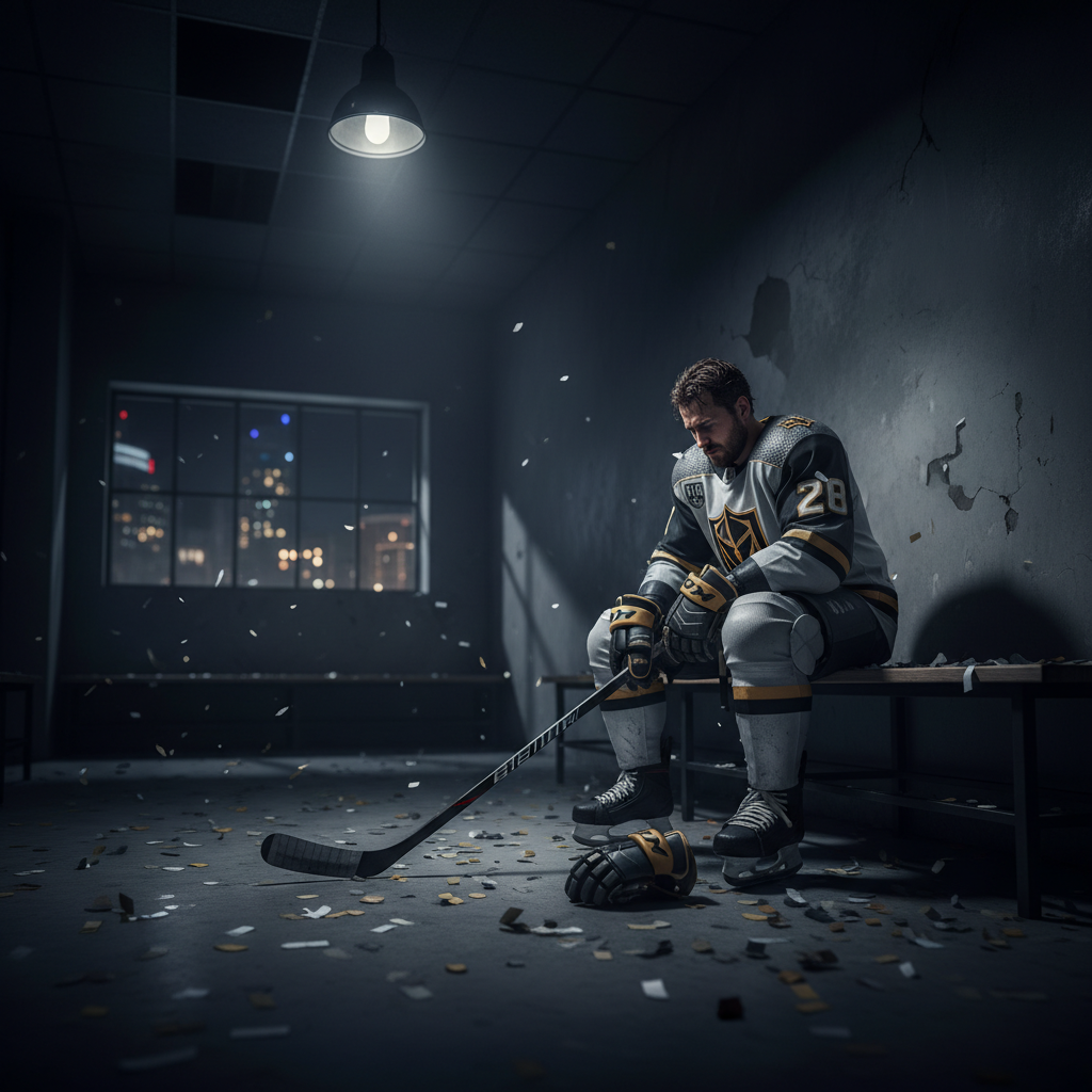 Your Knights just got knocked out in Game 5. Ouch.