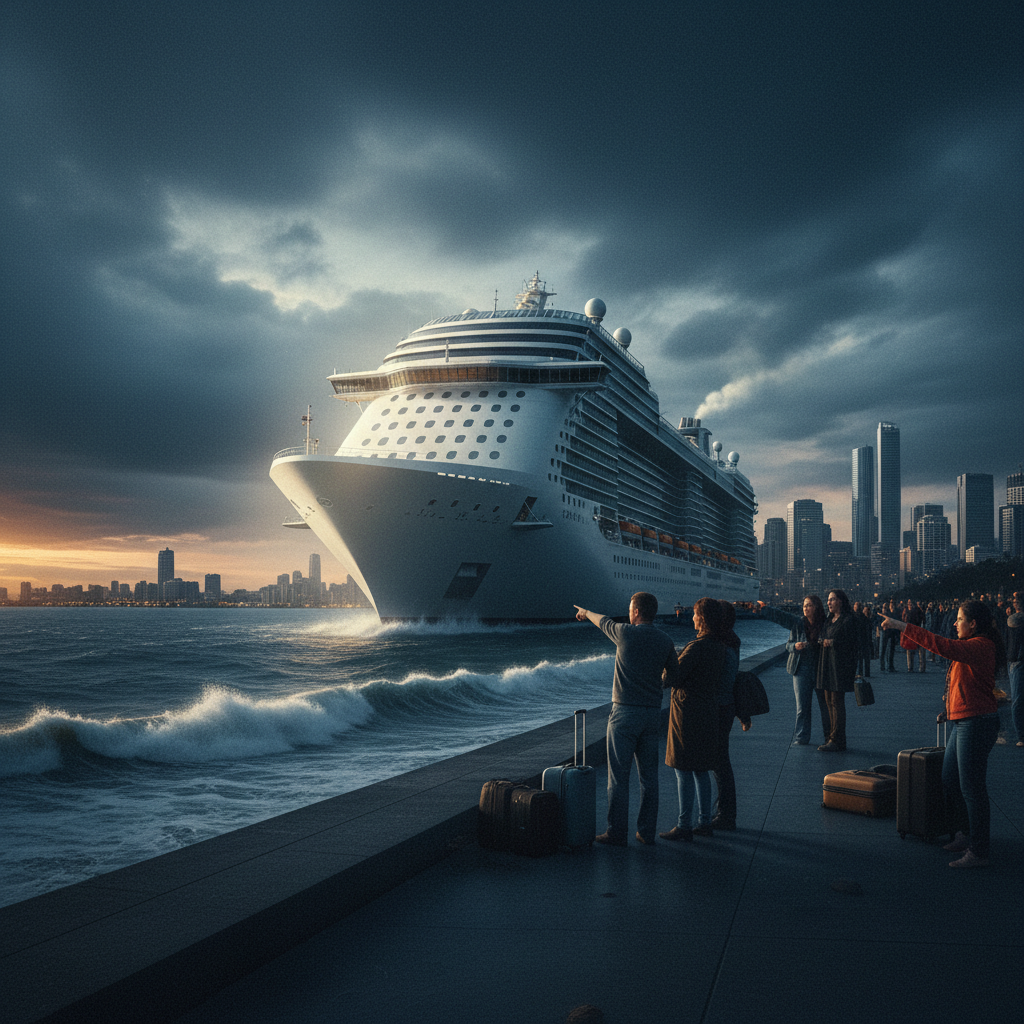 Your cruise ship is coming two months early. Are you ready?