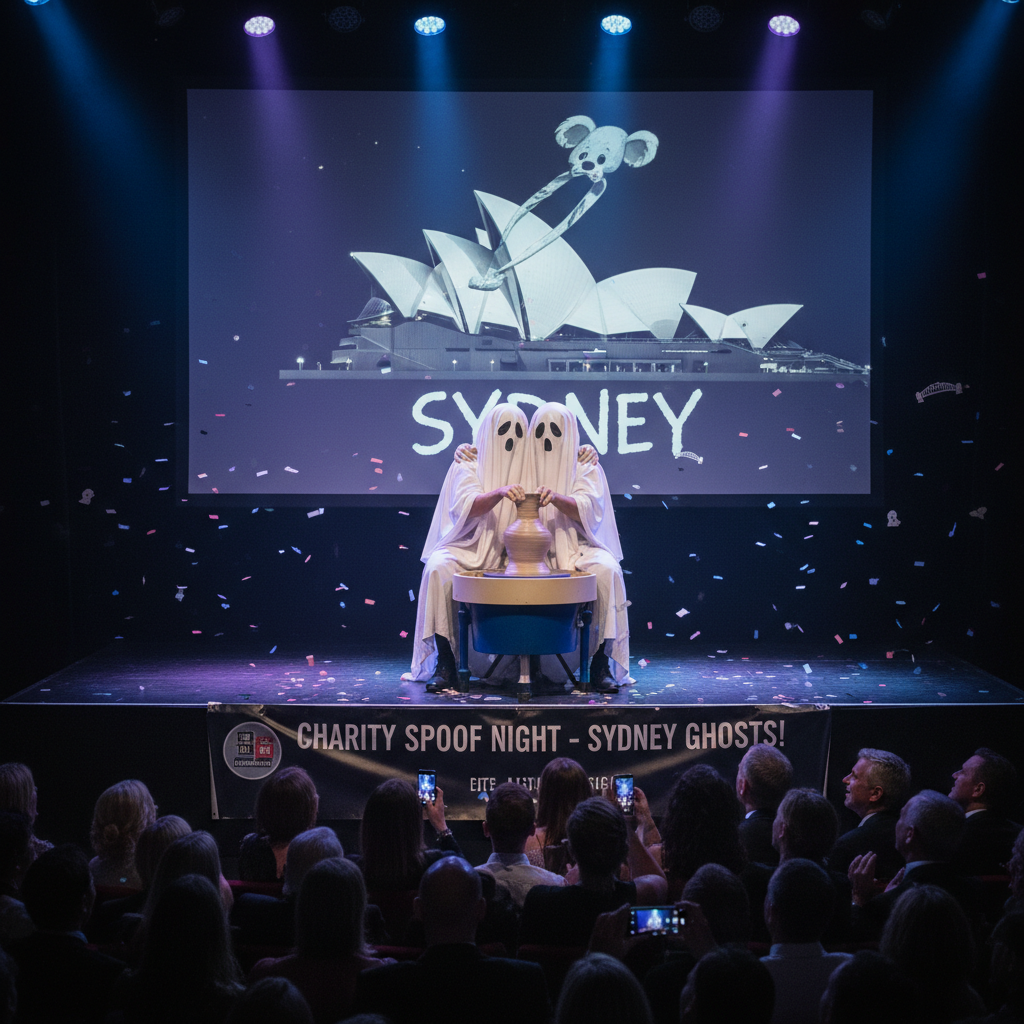 Did you see Sydney's *Ghost* spoof for charity?