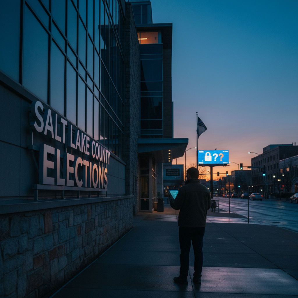 Did your voter registration just go private, Salt Lake City?