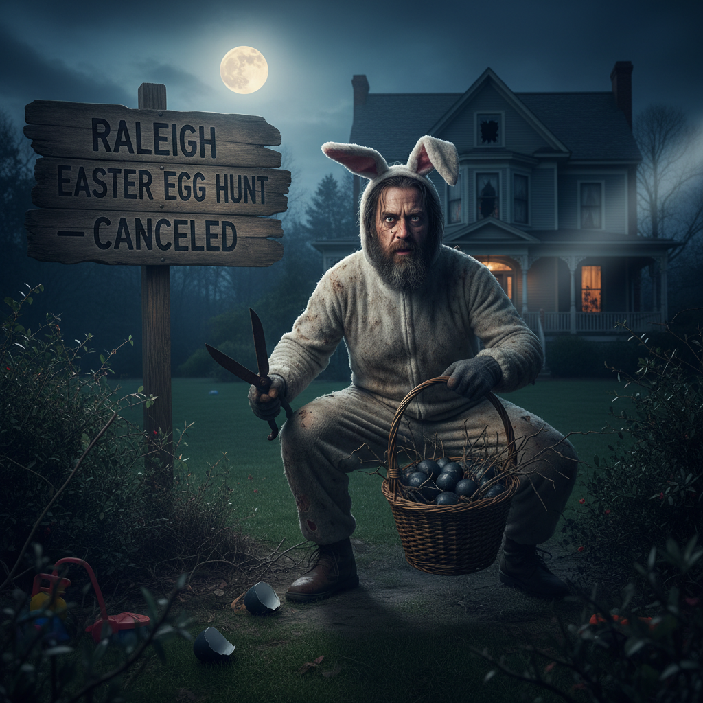 This Fayetteville man just made your Raleigh Easter scary.