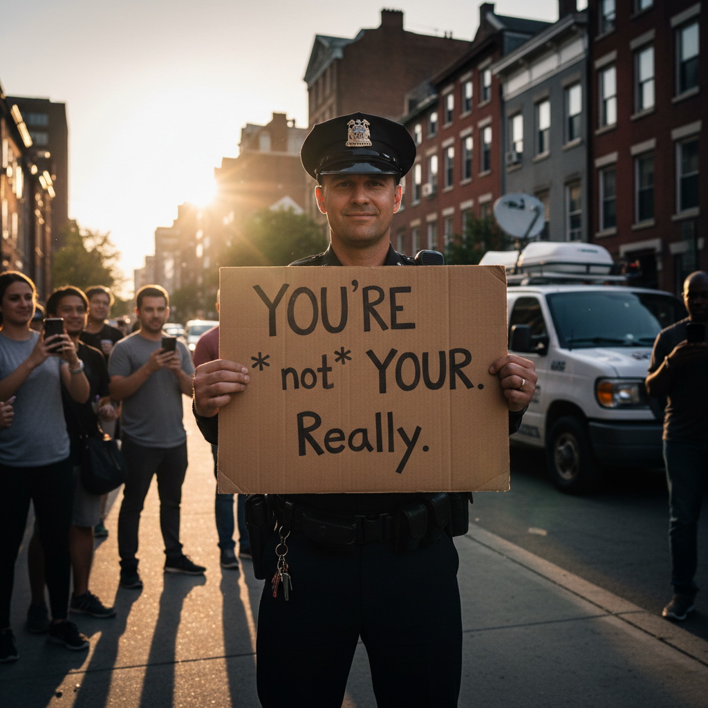 Your favorite Baltimore cop corrects grammar. Really.