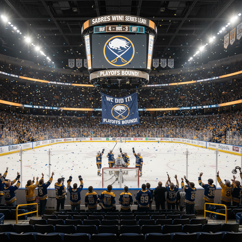 Your Sabres are actually in the playoffs. Seriously.