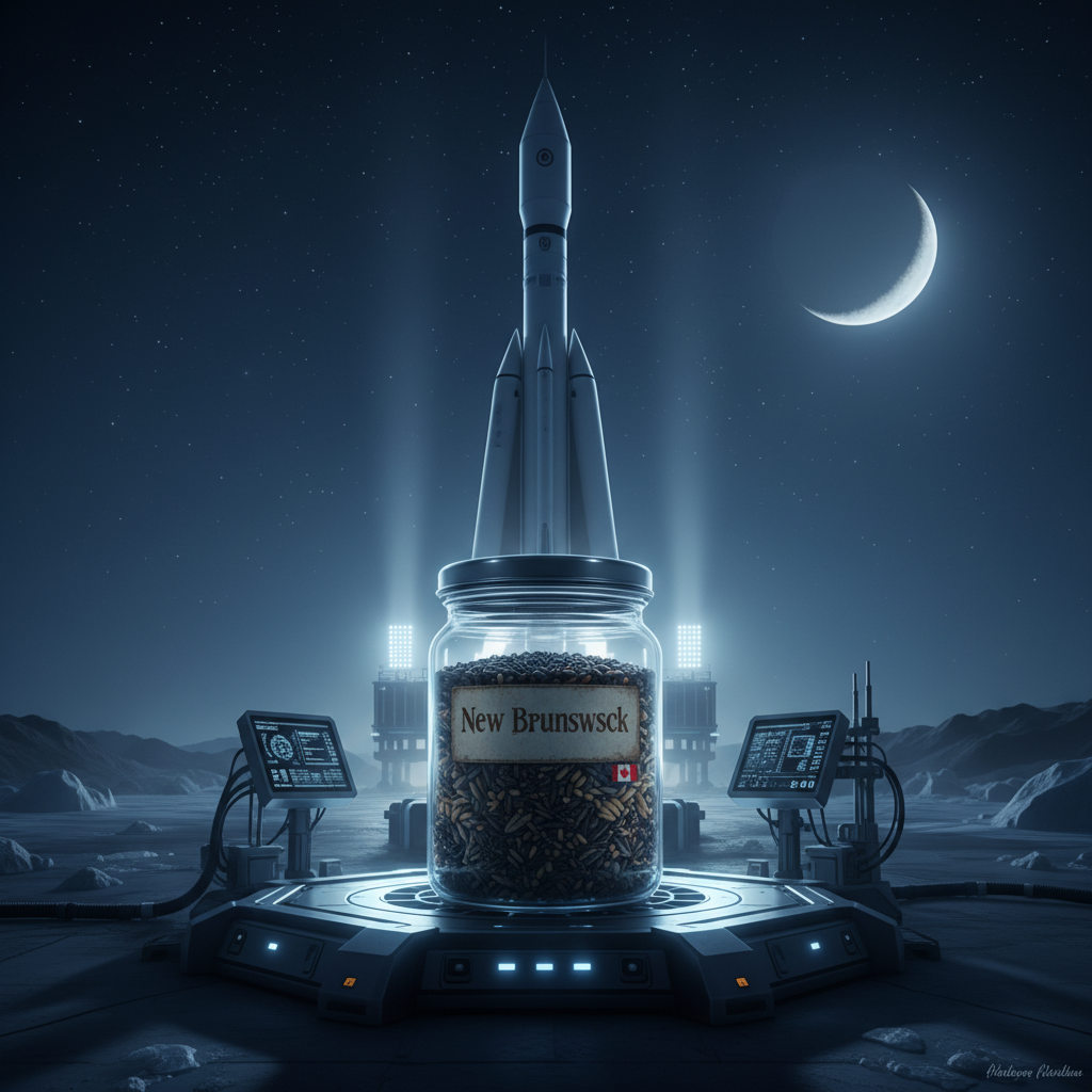 New Brunswick seeds are going to the moon. Why?