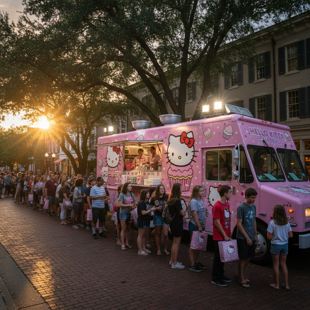 The Hello Kitty Truck Is Back, Are You Lining Up Again?