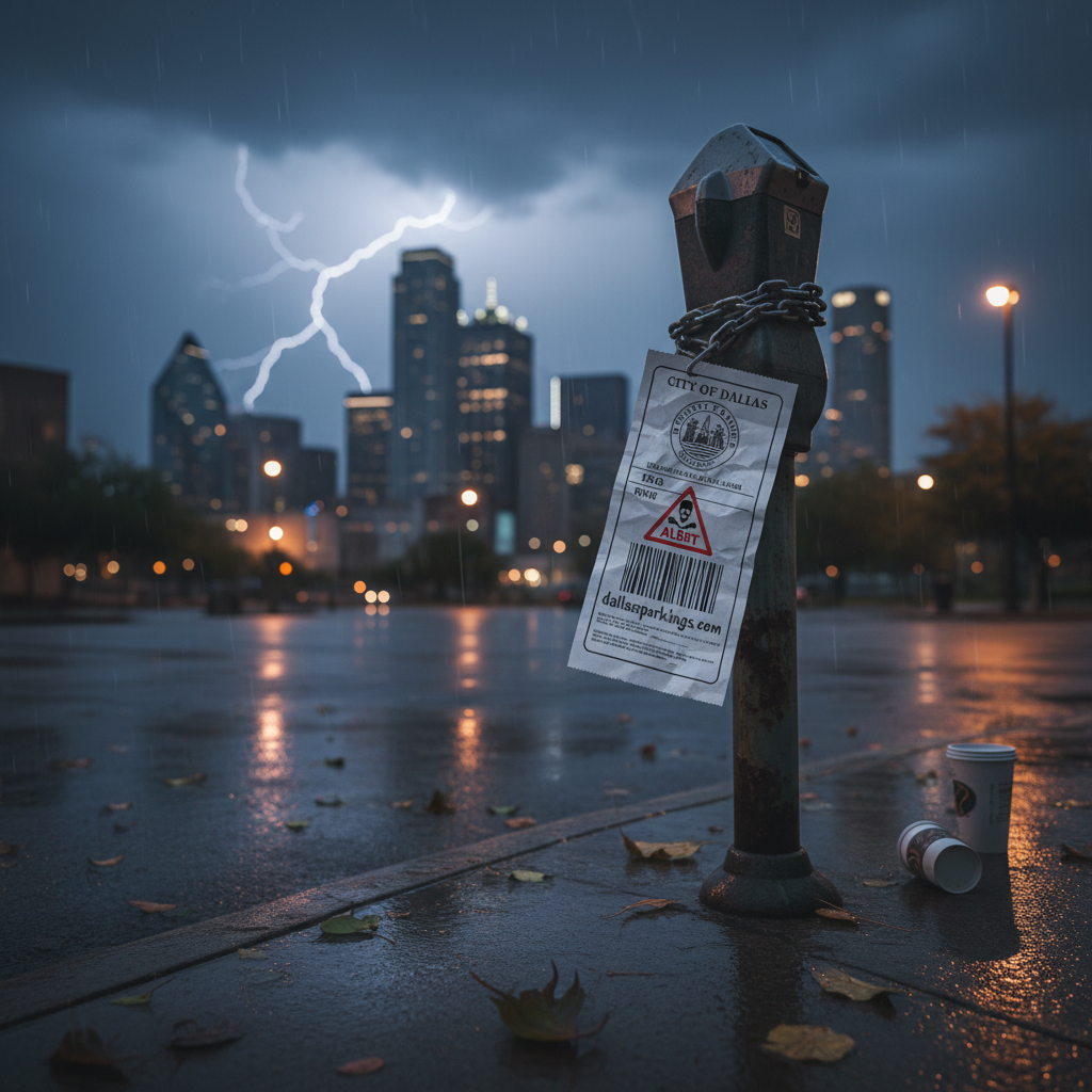 Your Dallas parking ticket might be a scam, y'all.