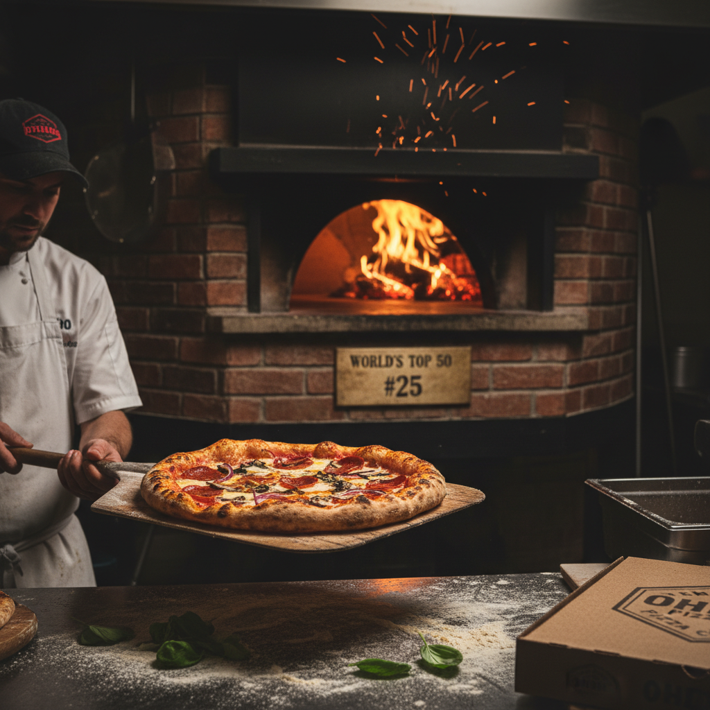 Your new favorite pizza is 25th in the world and it's in Ohio.