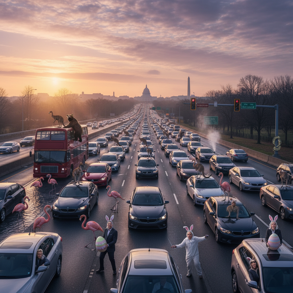 Your Easter Monday commute is about to get wild, DMV
