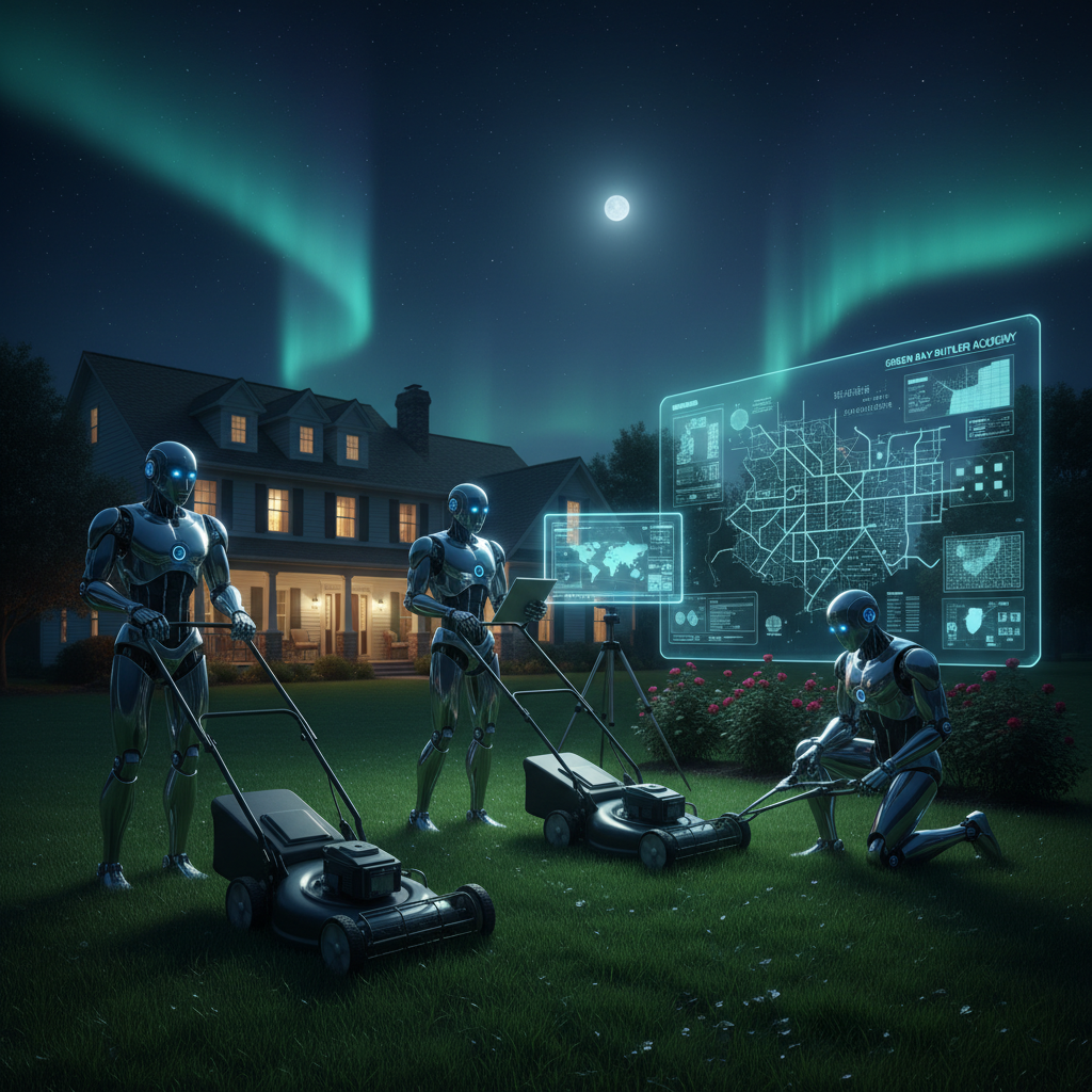 Your Green Bay lawn could train robot butlers. No, really.