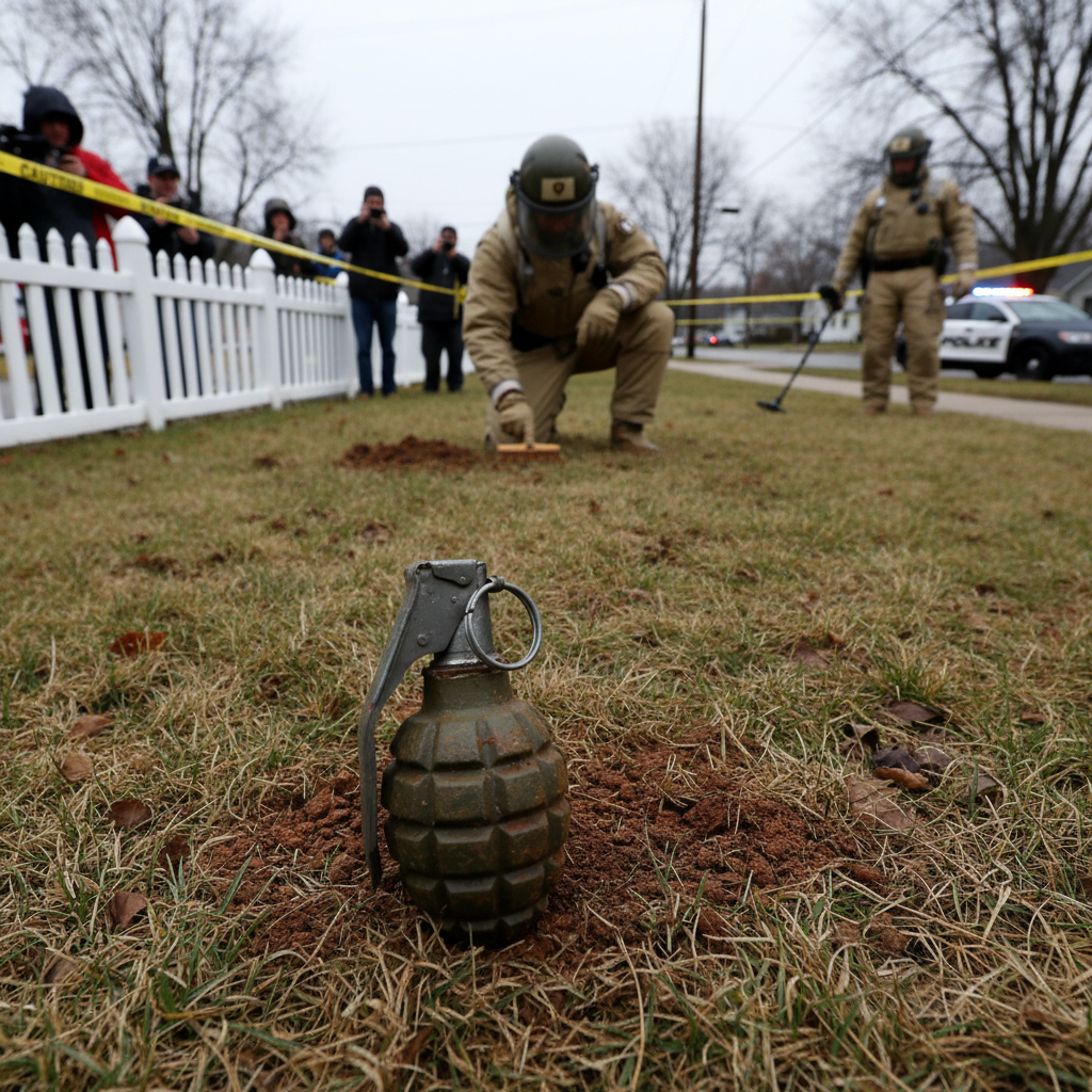 A live WWII grenade just popped up in a Columbus yard. What's next?