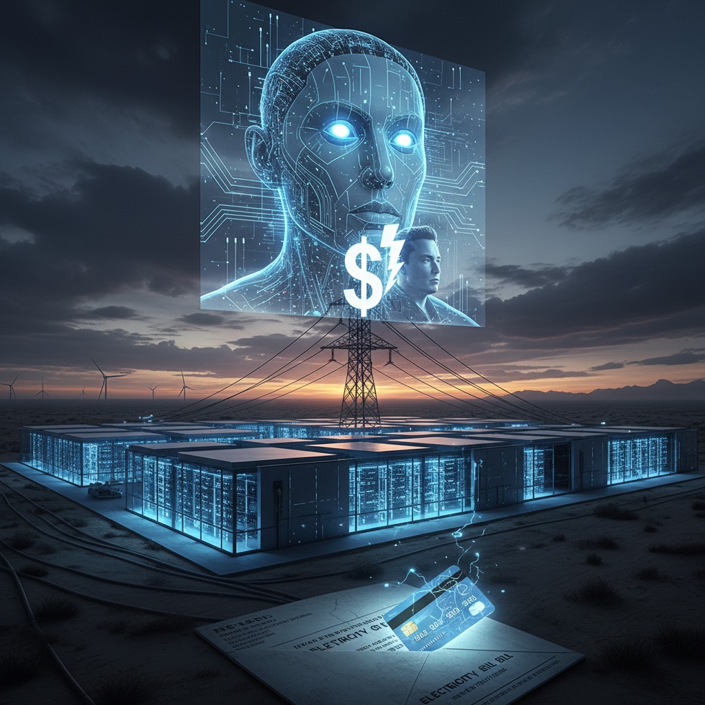 Your electric bill is about to power Elon Musk's AI.