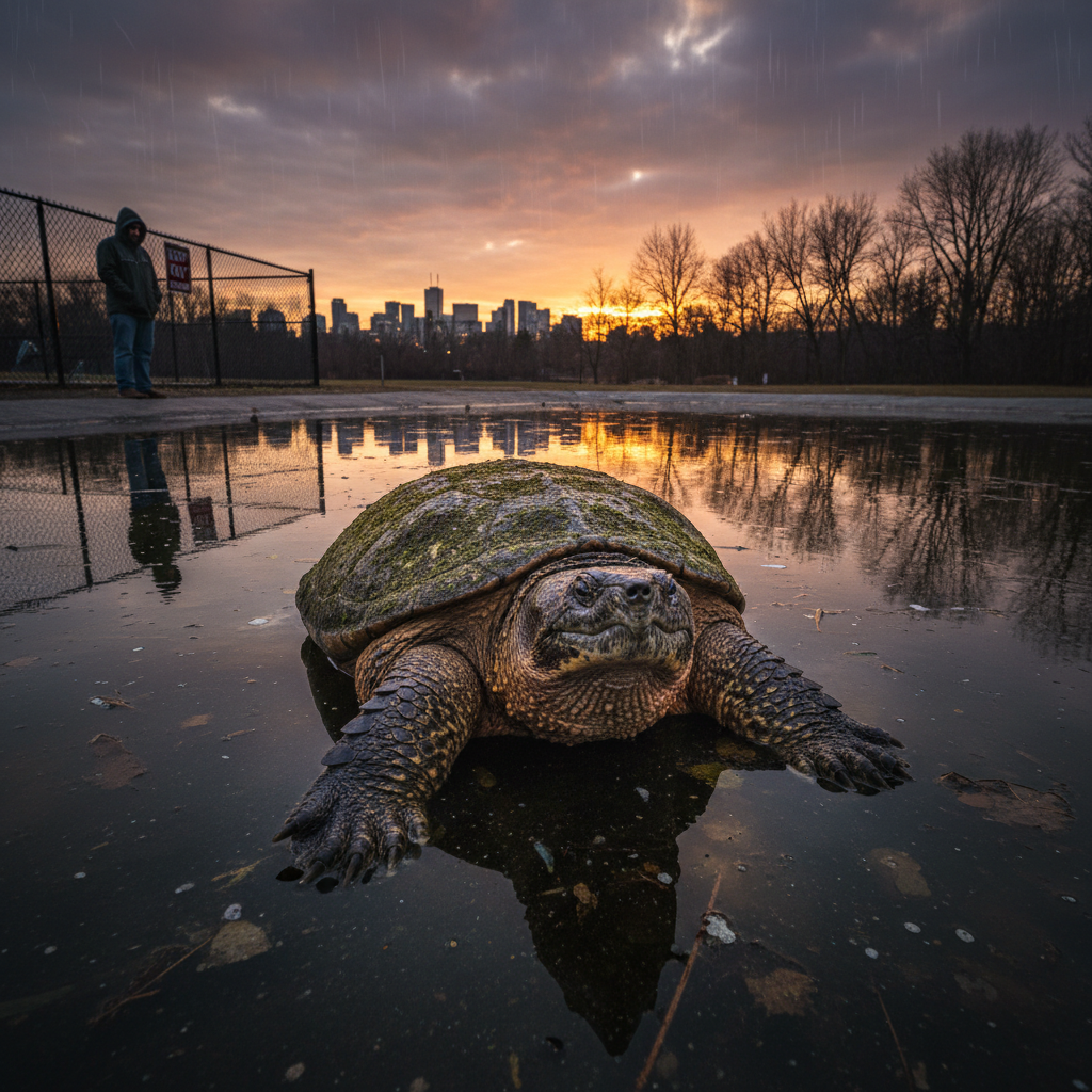 Someone dumped a Florida snapping turtle in Vaughan. Why does it matter to us?