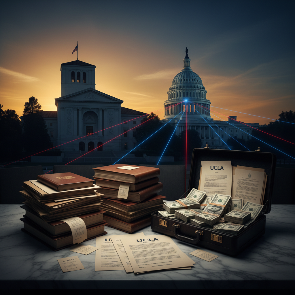 UCLA is spending millions lobbying in DC. Why?