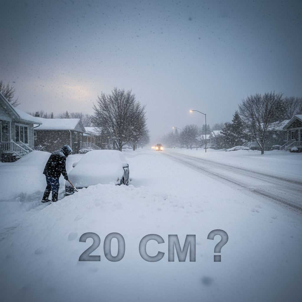 Dauphin's getting 20 CM of snow. Seriously?