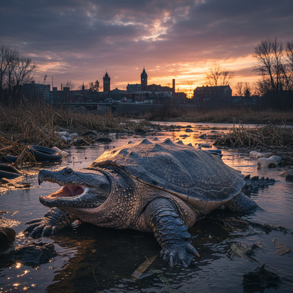 Someone dumped Gilberto the snapping turtle. Here's why that matters for Peterborough.