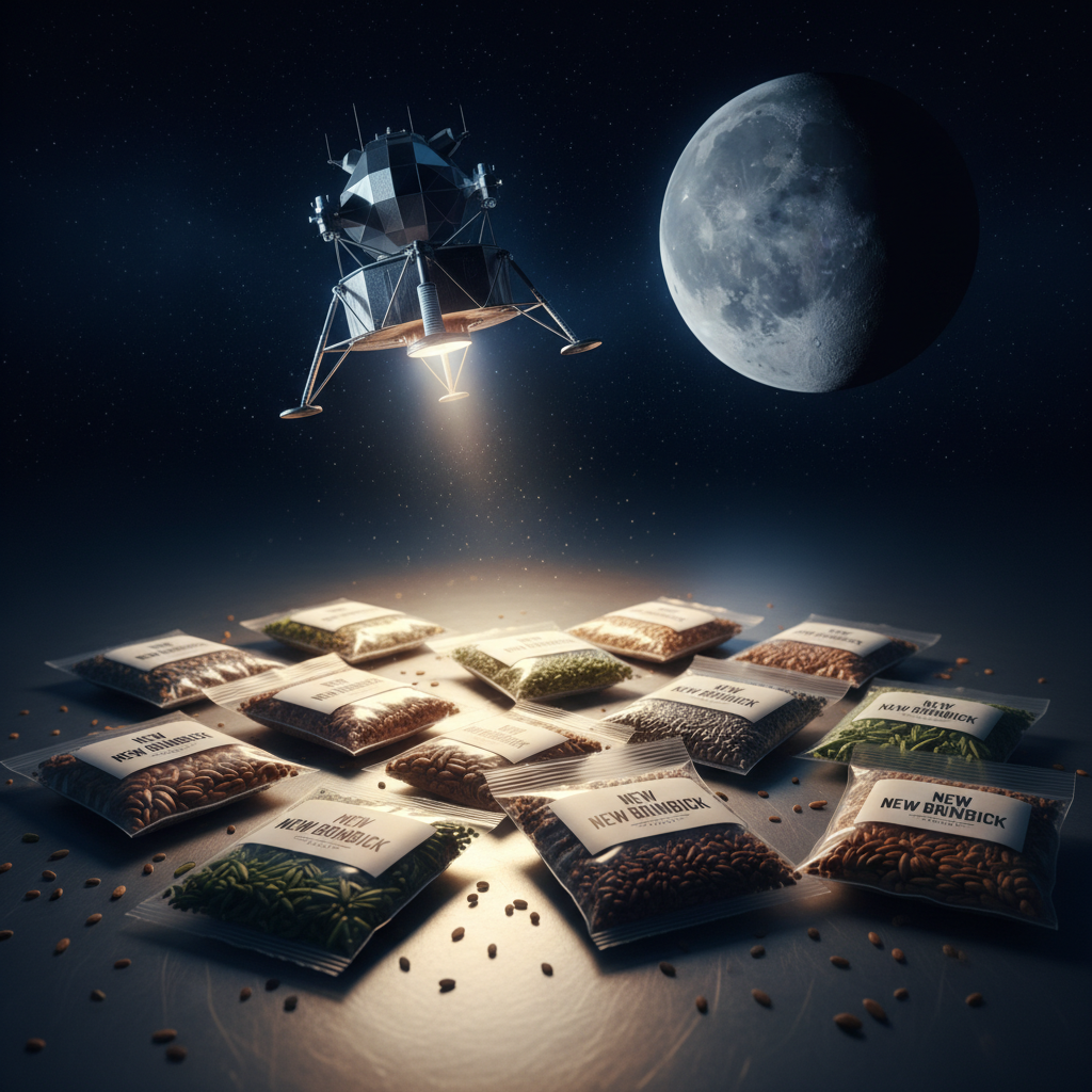 Your New Brunswick seeds are going to the Moon.