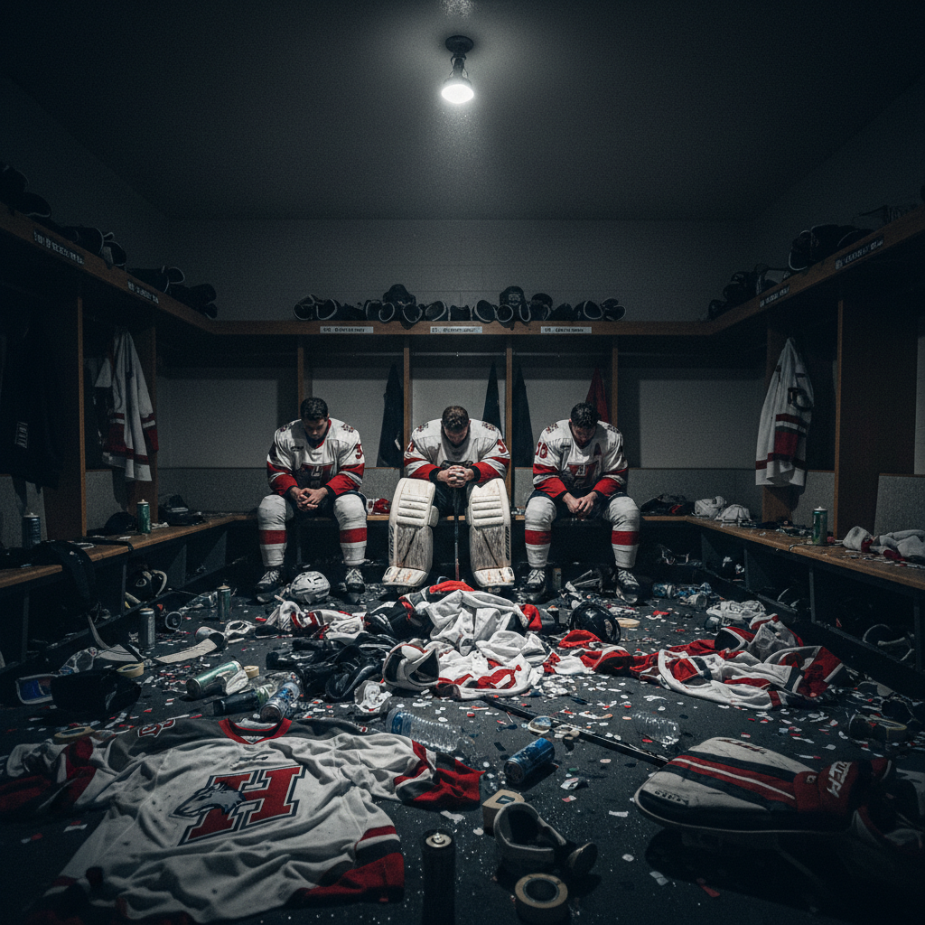 Your Sault hockey team lost the championship over a messy dressing room