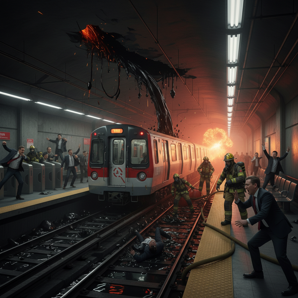 Your Line 2 commute just got wild with an oil spill.