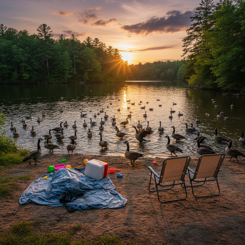 Your Lake Wyandotte plans are canceled thanks to... geese?