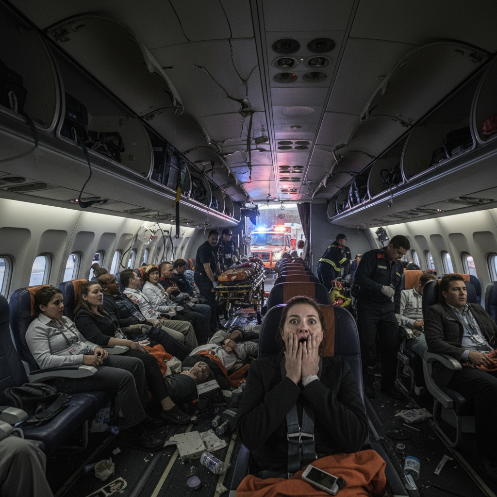 25 injured on a Delta flight to MSP? Your jaw will drop.
