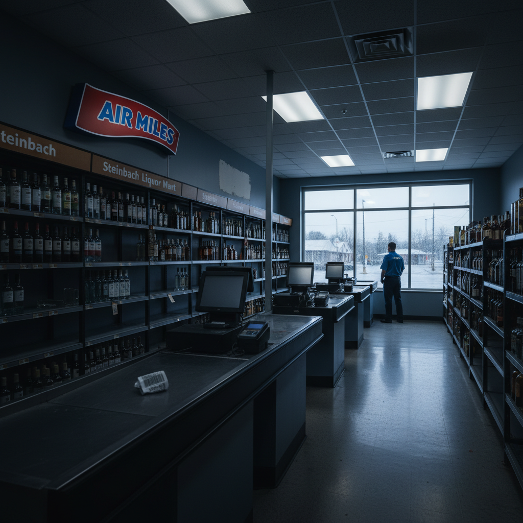 Your Air Miles are gone from Steinbach Liquor Marts.