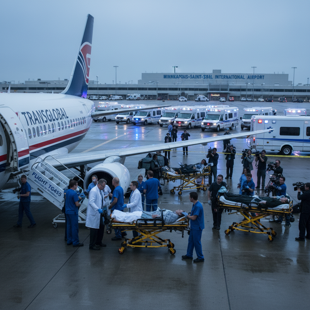 Your Amsterdam flight just sent 25 people to Minneapolis hospitals.