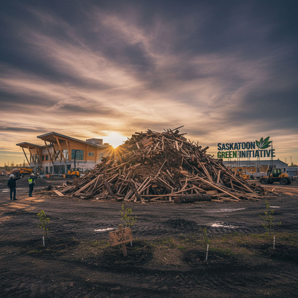 Saskatoon tried to go green and ended up with twice the wood