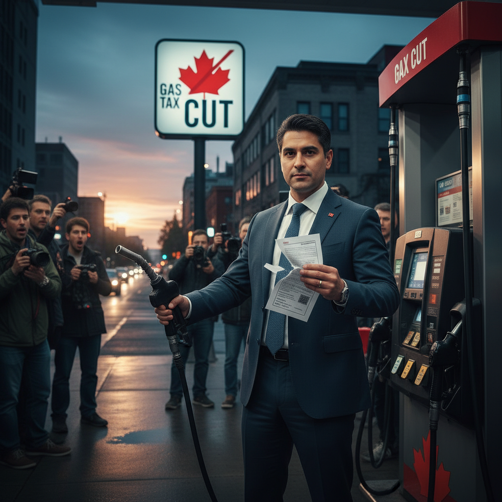 Premier Kinew wants to cut your gas tax. Seriously.