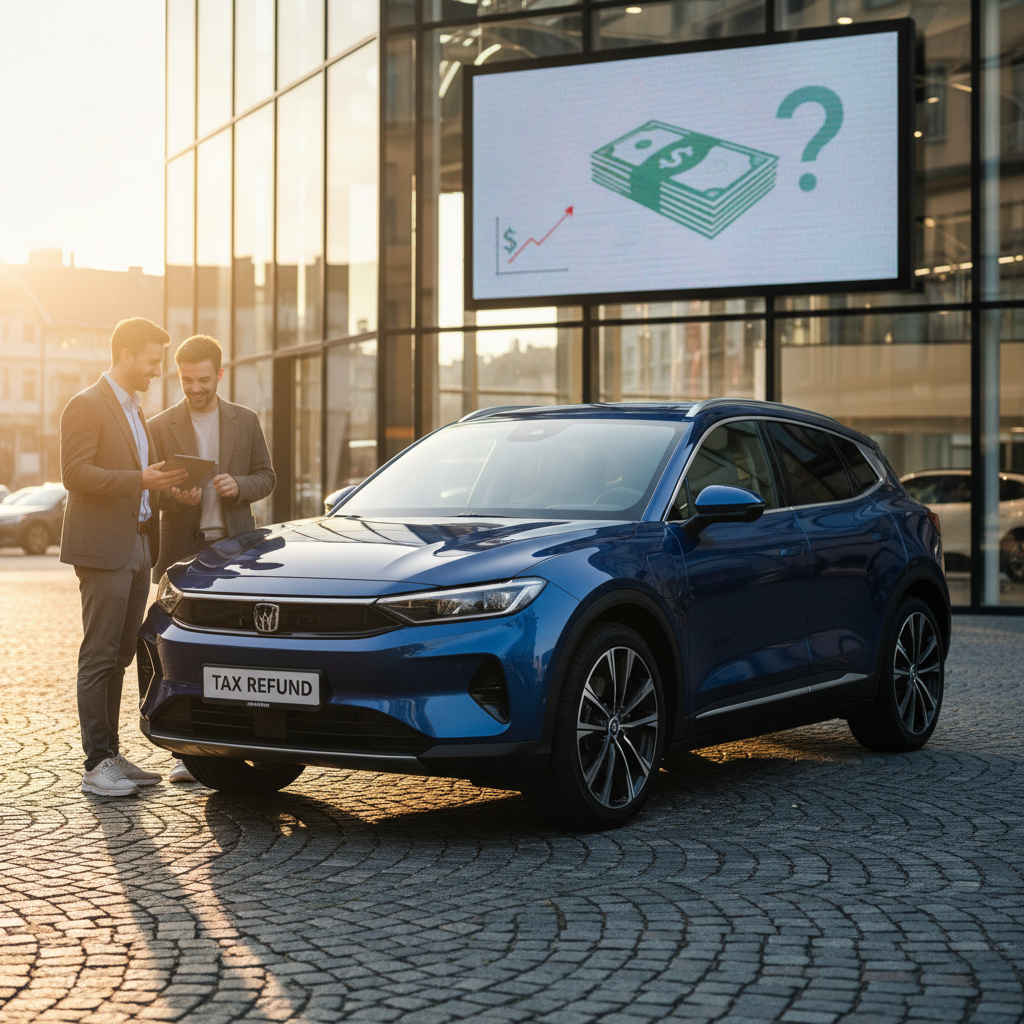 Your tax refund could buy a new car. Should it?