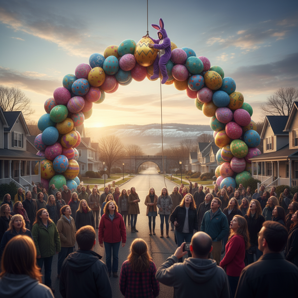 Your Lockport neighbor just did something unbelievable on Easter.