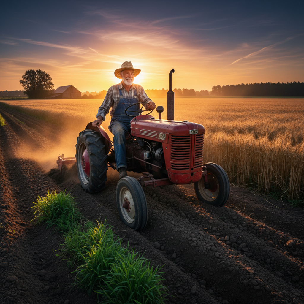 This 92-year-old farmer is showing us how it's done.
