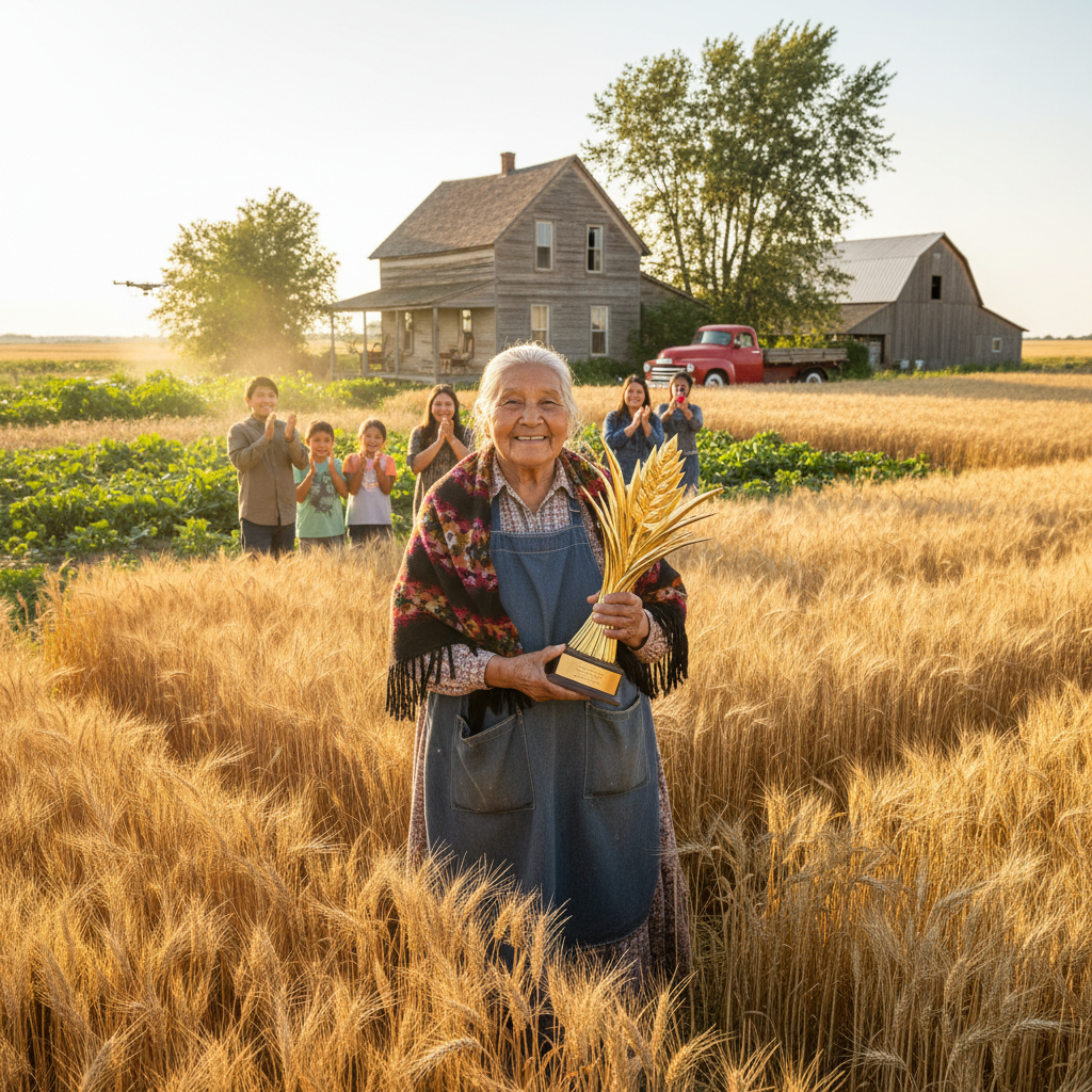 Your kokum's farm life just won a big award